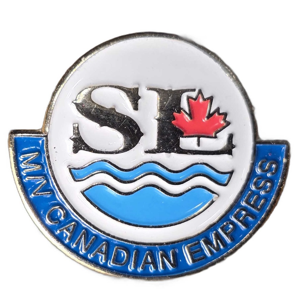 M/V Canadian Empress St. Lawrence Cruise Lines Lapel Vest Hat Pin D11